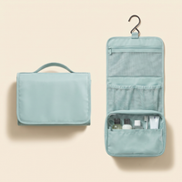 voyaglow hanging wash bag mint alternate view